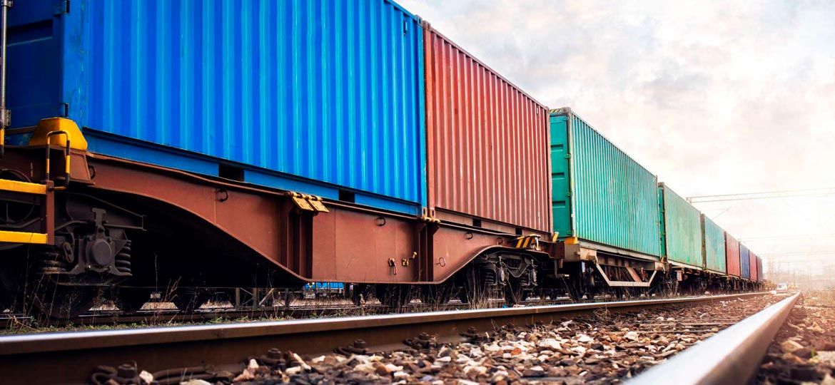 El transporte por ferrocarril supone sólo el 1,13% del total de tráfico de mercancías