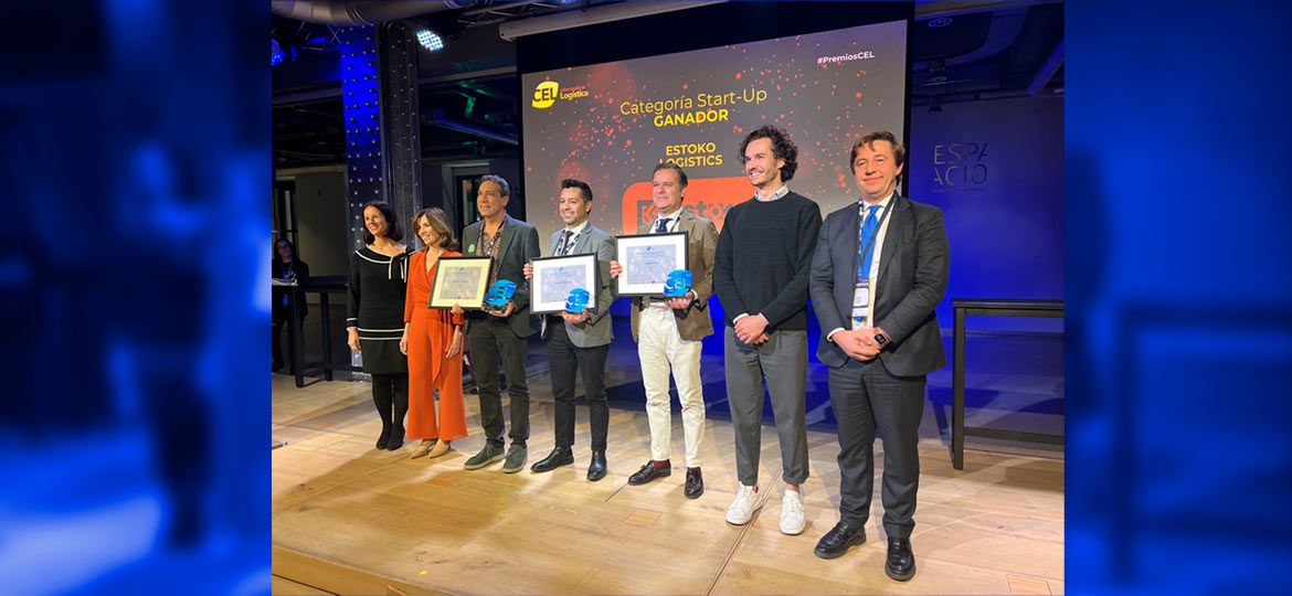 Estoko gana el premio cel start up, patrocinado por logistics spain