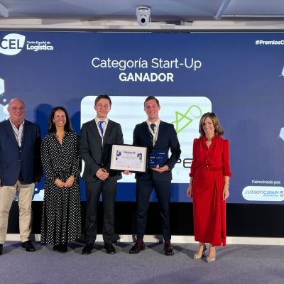 foto premios cel startup logistics spain